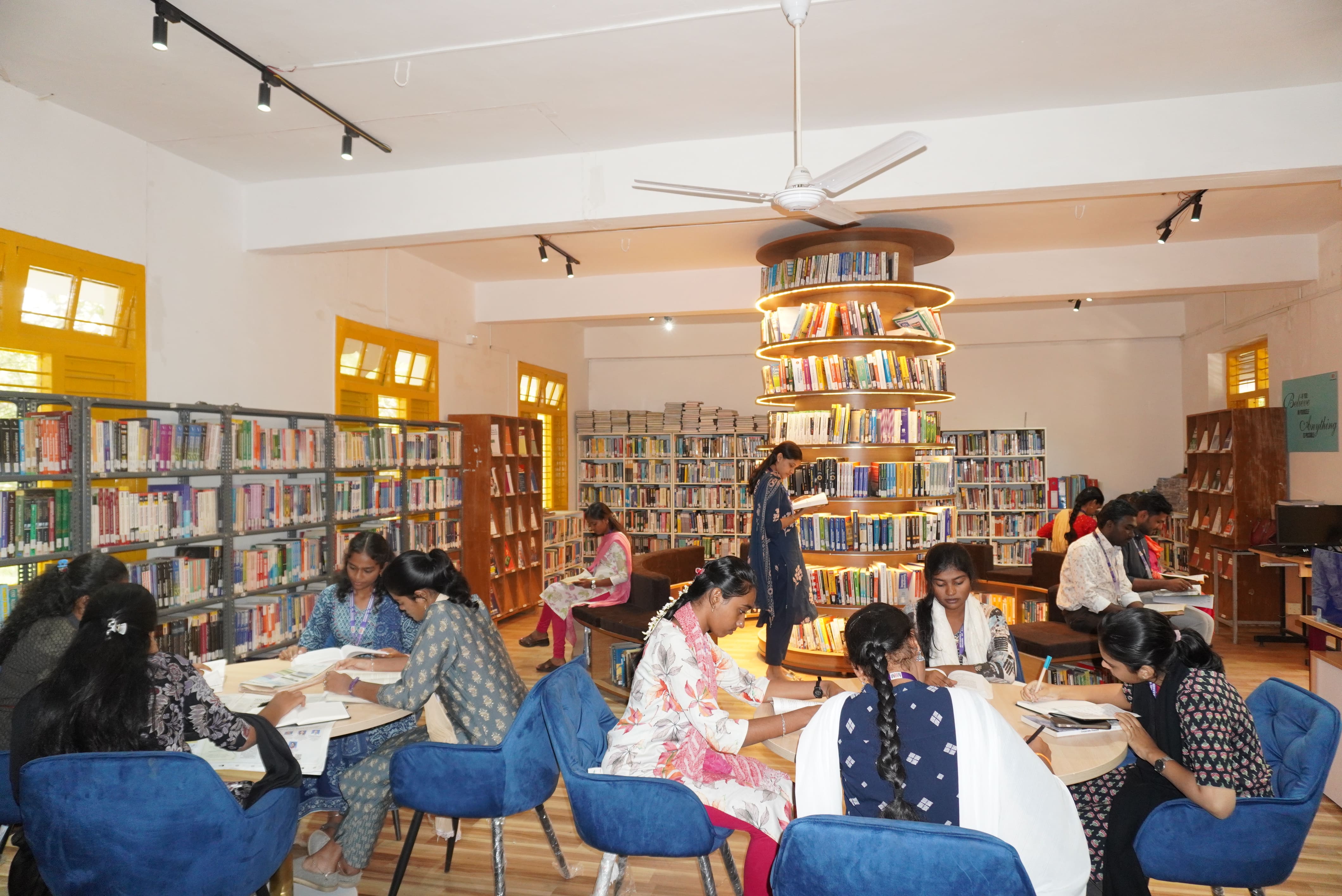 MSSM library and student activity